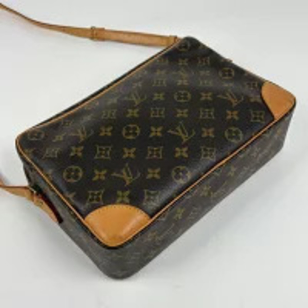 Louis Vuitton Crossbody Brown Monogram Bag Trocadero Shoulder